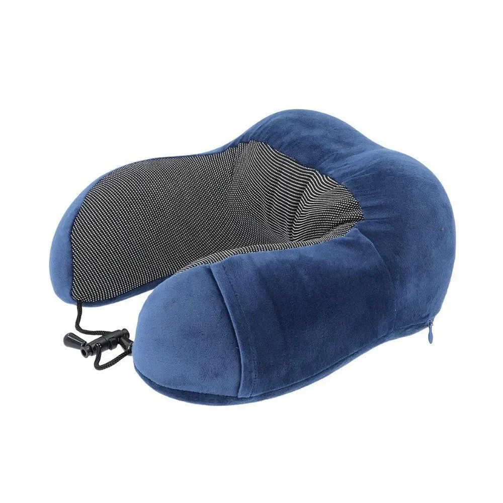 Memory Foam Neck Pillow Shungite Chips Bag